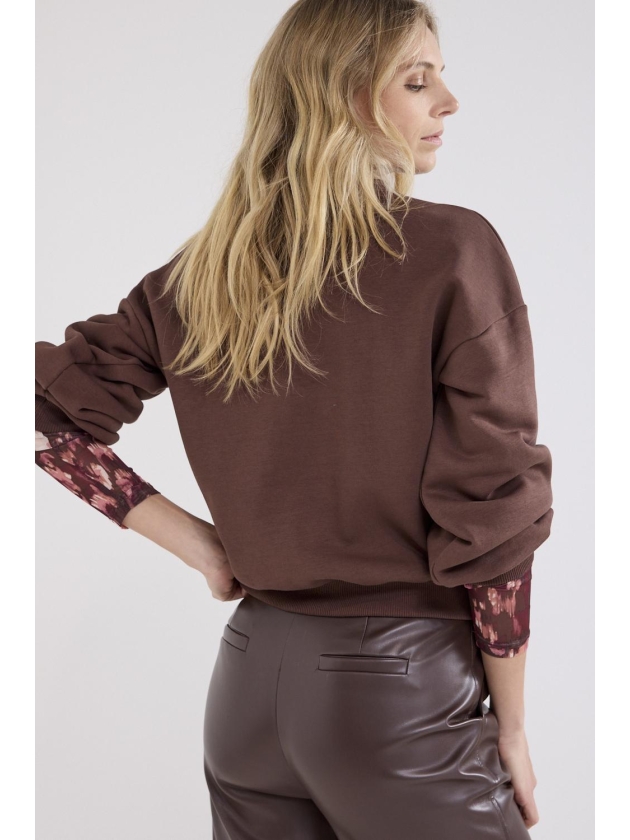 Tramontana Jumper Sparkle 002650 Chocolate