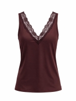 Tramontana Pippa Lace Top 004580 Pomegranate