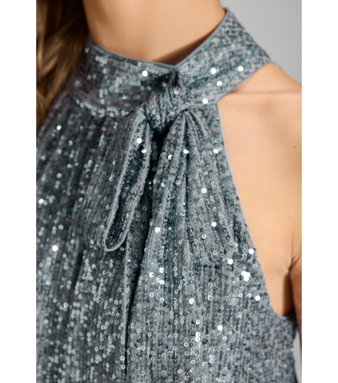 Swing ?rmelloser Jumpsuit mit Schluppenbl 393 Ice blue