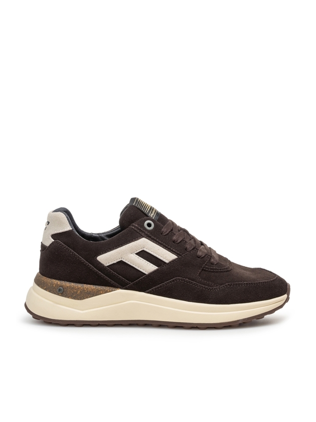 Floris van Bommel Floris Sport DarkBrown Suede Dark brown