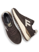 Floris van Bommel Floris Sport DarkBrown Suede Dark brown