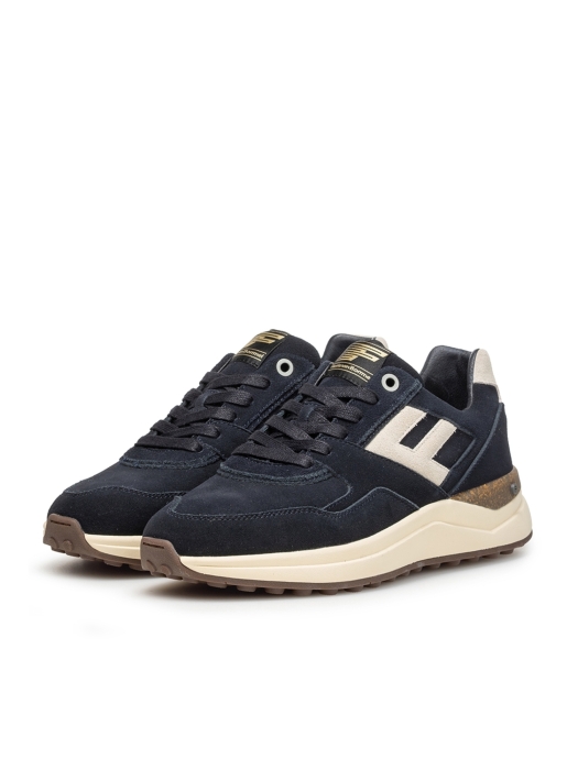 Floris van Bommel Floris Sport DarkBlue Suede 4 dark blue