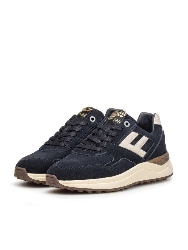 Floris van Bommel Floris Sport DarkBlue Suede 4 dark blue
