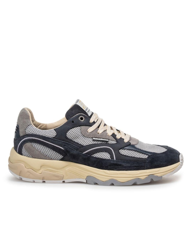 Floris van Bommel Floris Sport DarkBlue Suede 4 Dark blue
