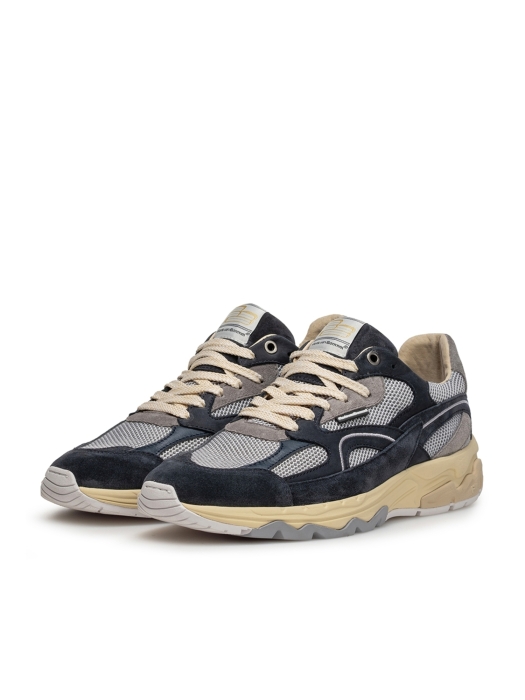 Floris van Bommel Floris Sport DarkBlue Suede 4 Dark blue