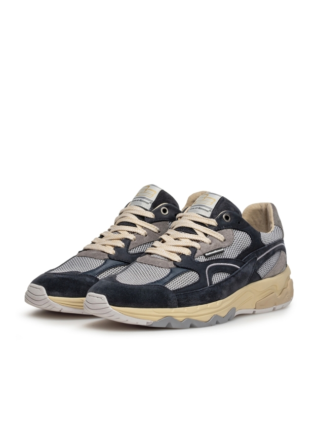 Floris van Bommel Floris Sport DarkBlue Suede 4 Dark blue