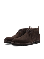 Floris van Bommel Floris Casual DarkBrown Suede oiled 2 Dark brown