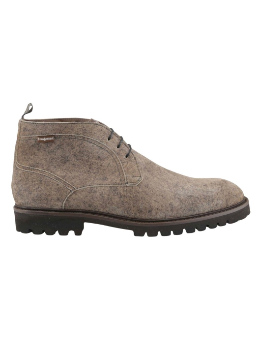 Floris van Bommel Floris Casual Taupe Suede print 3 Taupe