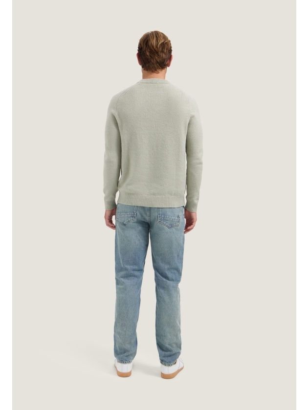 Dstrezzed DS_Yvain Crewneck 278 Vintage sand