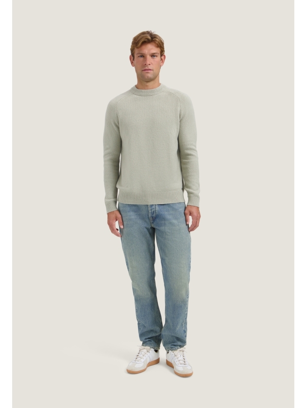 Dstrezzed DS_Yvain Crewneck 278 Vintage sand