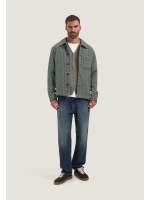 Dstrezzed Lino Golfball Overshirt 277 Walnut