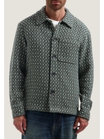 Dstrezzed Lino Golfball Overshirt 277 Walnut