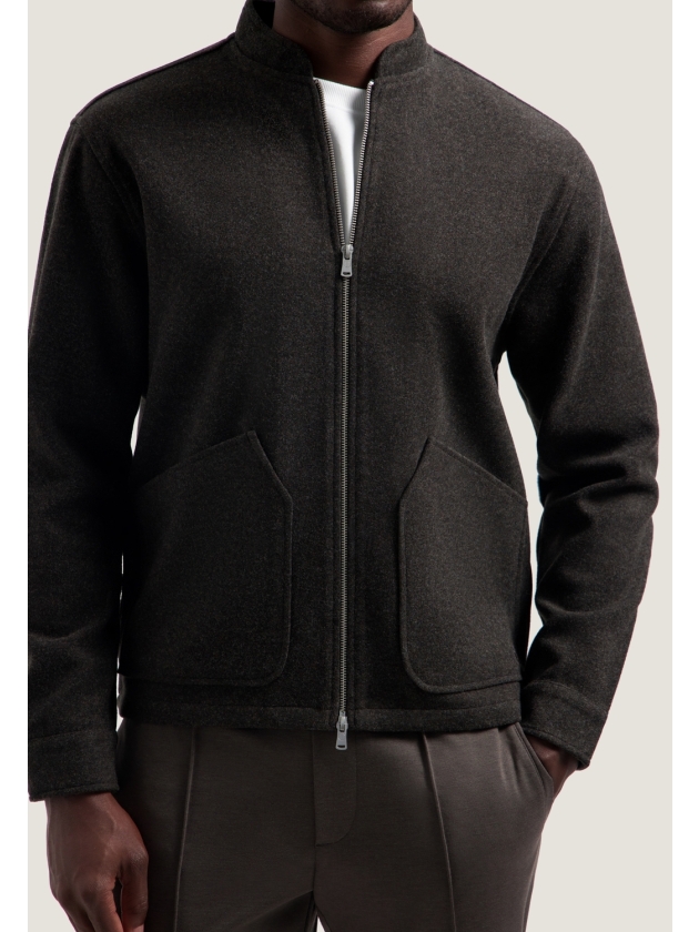 Dstrezzed Cole Bomber 799 Dk brown