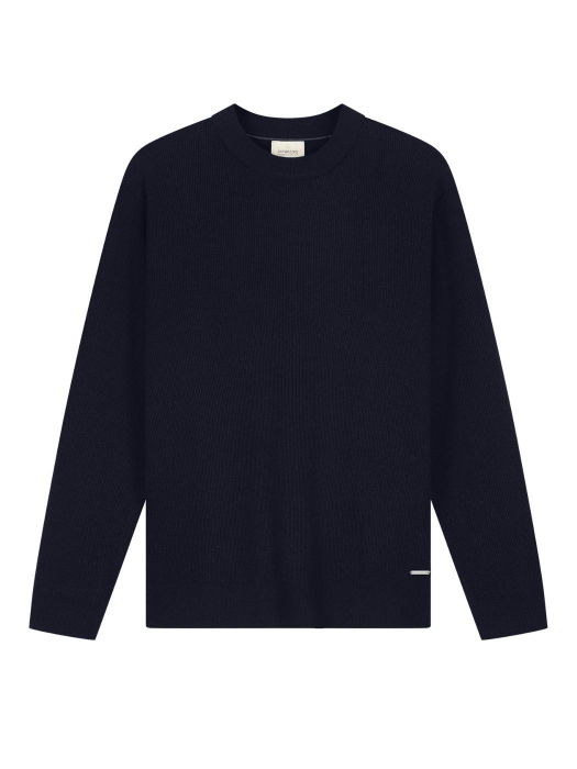 Dstrezzed Oscar Rib Mockneck 649 Dark navy