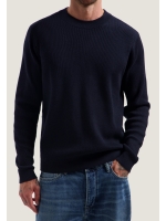Dstrezzed Oscar Rib Mockneck 649 Dark navy