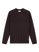 Dstrezzed Oscar Rib Mockneck 799 Dk brown