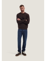 Dstrezzed Oscar Rib Mockneck 799 Dk brown