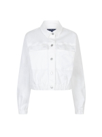 Red Button Juno Jacket White Denim 51 White