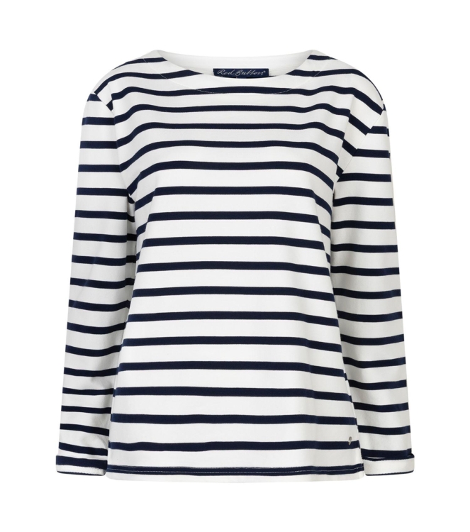 Red Button De Terry Stripe without Logo is een 158 Dark blue