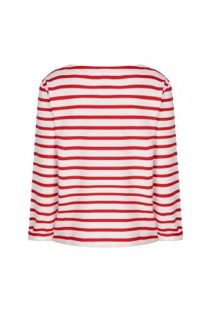 Red Button De Terry Stripe without Logo is een 44 Red