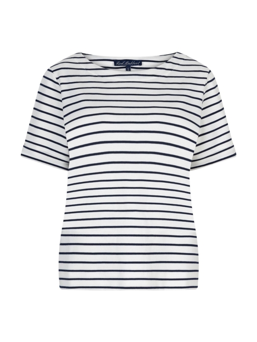 Red Button De Terry Stripe Short Sleeve is een 158 Dark blue