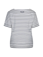 Red Button De Terry Stripe Short Sleeve is een 158 Dark blue
