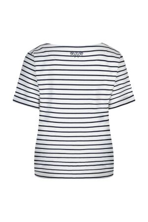 Red Button De Terry Stripe Short Sleeve is een 158 Dark blue