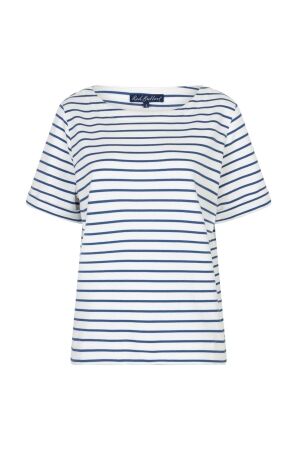 Red Button De Terry Stripe Short Sleeve is een 332 Jeans blue