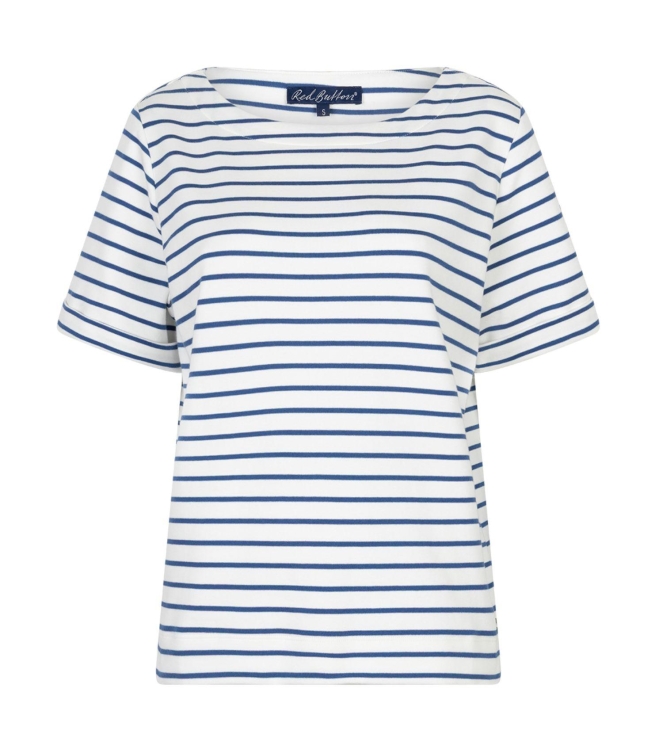 Red Button De Terry Stripe Short Sleeve is een 332 Jeans blue