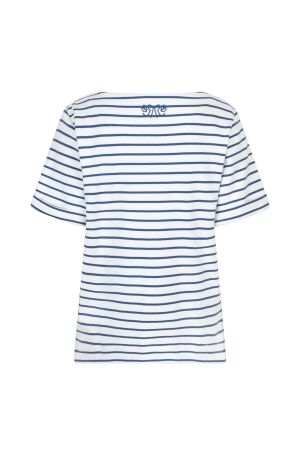Red Button De Terry Stripe Short Sleeve is een 332 Jeans blue