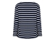 Red Button De Terry Stripe long sleeve is een 158 Dark blue