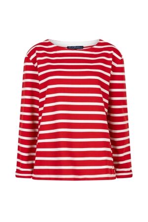 Red Button De Terry Stripe long sleeve is een 44 Red