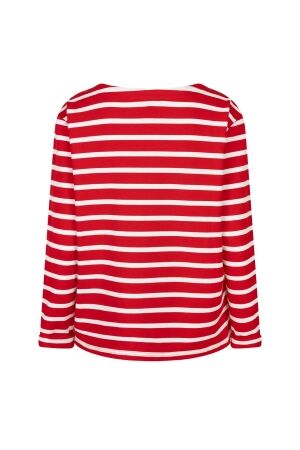 Red Button De Terry Stripe long sleeve is een 44 Red