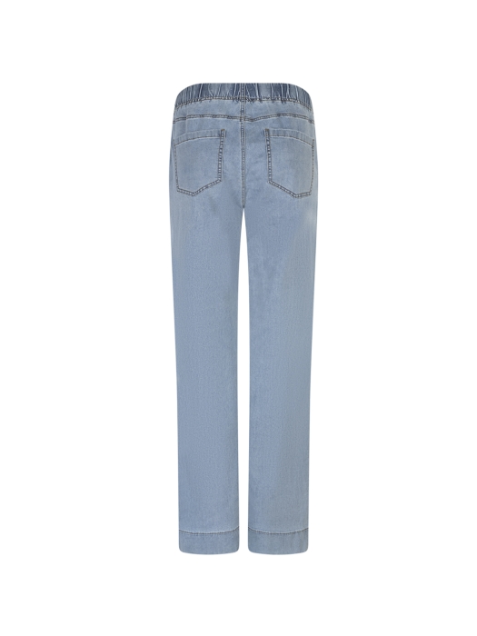 Red Button De Colette Elastic Waistband Denim 182 Lightstone