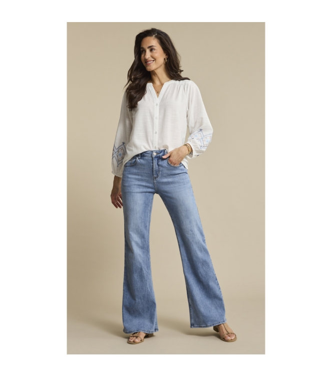 Red Button De Brielle Flare Denim light stone 183 Lightstone