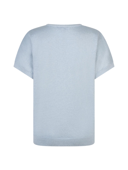 Red Button De Jerry Sparkle is een fijngebreid 31 Light blue