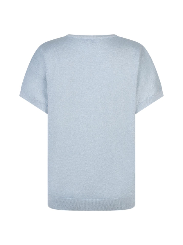 Red Button De Jerry Sparkle is een fijngebreid 31 Light blue