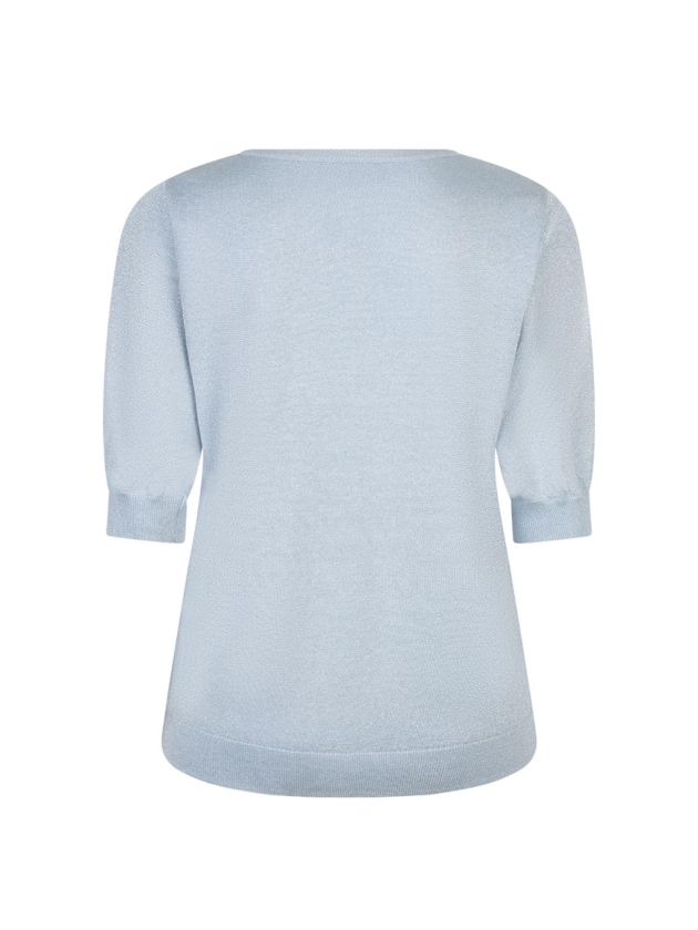 Red Button De Sweet Sparkle is een fijngebreid 31 Light blue