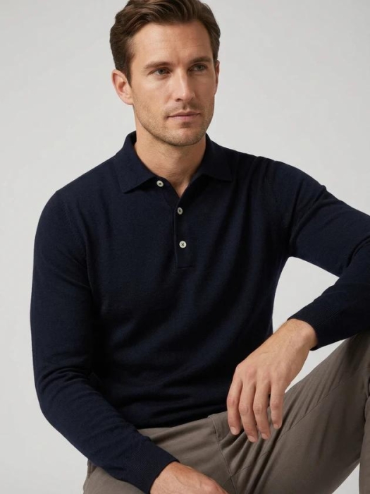 Profuomo POLO ONEPIECE NAVY NAVY