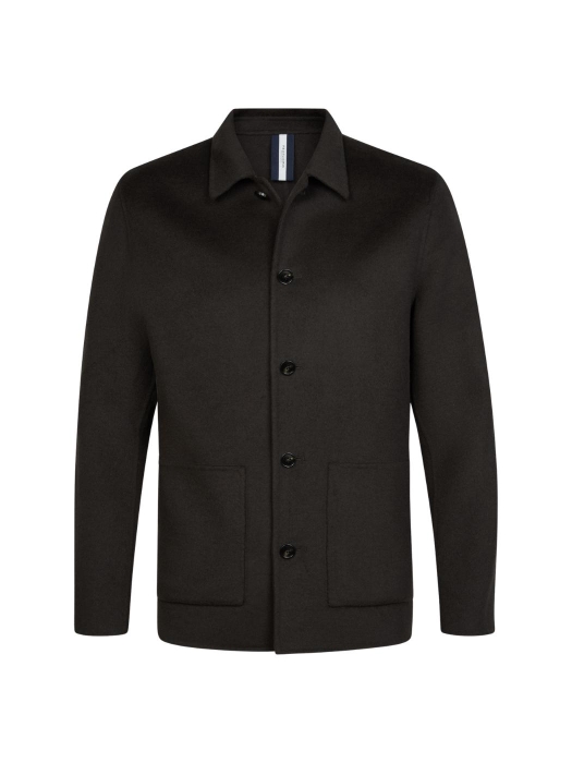 Profuomo OVERSHIRT WO BASIC D.BROWN H2 Dark brown