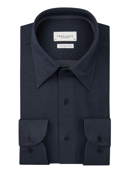 Profuomo SHIRT X-CUTAWAY SF NAVY PNavy
