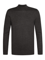Profuomo PULLOVER MOCK NECK D BROWN H2 Dark brown