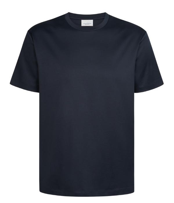 Profuomo T-SHIRT CREW NECK SS NAVY PNavy