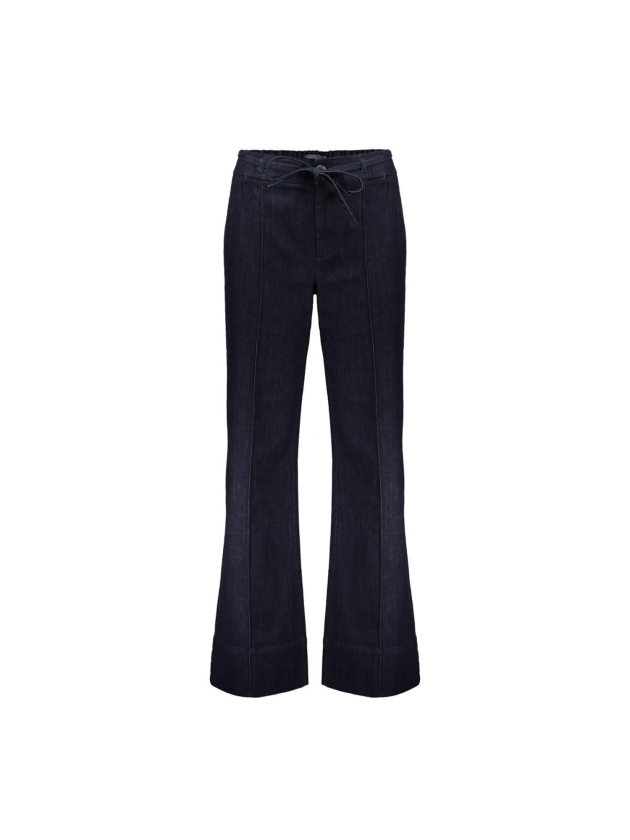 Geisha Jeans wide elastic waist 880 Dark blue denim