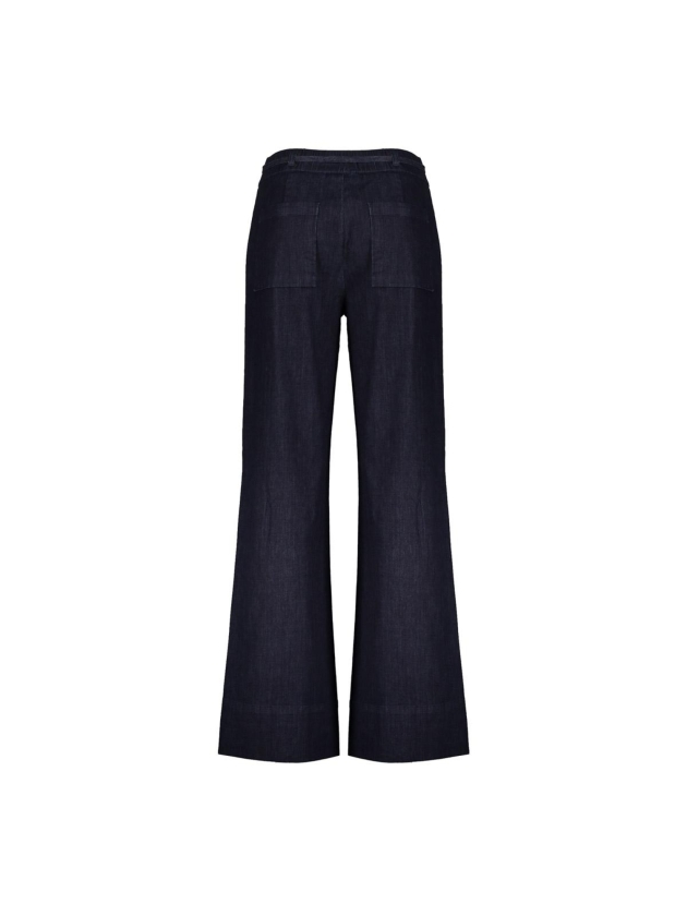 Geisha Jeans wide elastic waist 880 Dark blue denim