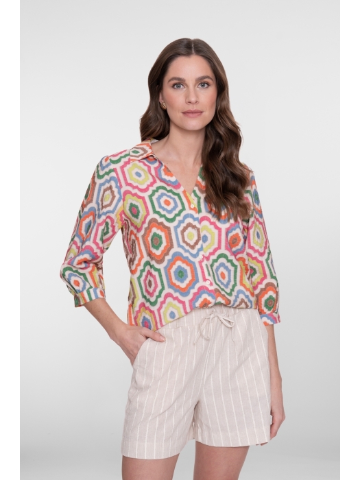 Geisha blouse 718 Ecru