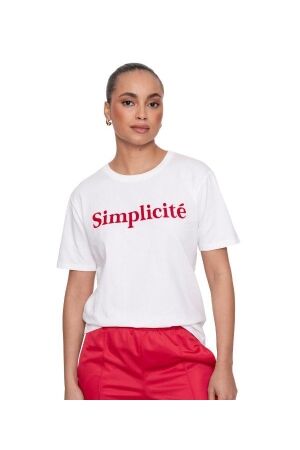 Geisha T-shirt simplicite 10 Off white
