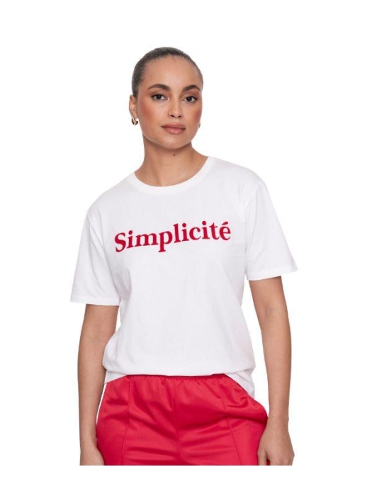 Geisha T-shirt simplicite 10 Off white