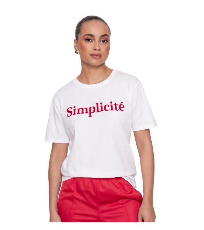 Geisha T-shirt simplicite 10 Off white