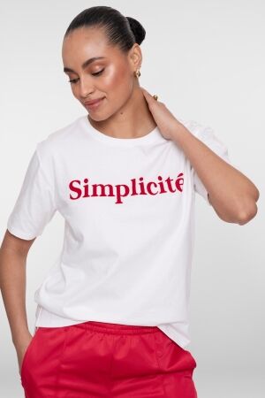 Geisha T-shirt simplicite 10 Off white